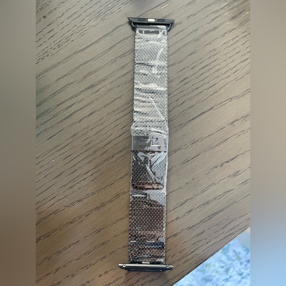 Black Stainless steel mesh loop band - Picture 3 of 3